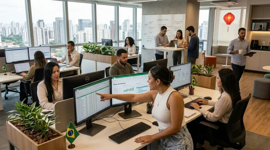 Setor de serviços registra 15,9 milhões de ocupados com média salarial de 2,2 mínimos