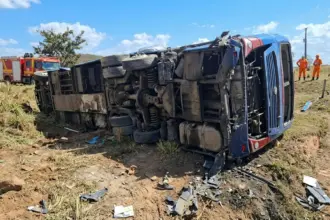 Sobe para sete o total de vítimas fatais em grave acidente na GO-010 em Luziânia