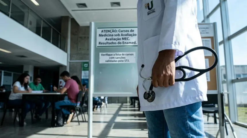 STJ valida sanções do MEC para cursos de medicina com baixo desempenho no Enamed STJ valida sanções do MEC para cursos de medicina com baixo desempenho no Enamed