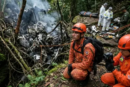 Tribunal libera cremação de três colombianas mortas em queda de helicóptero no Rio