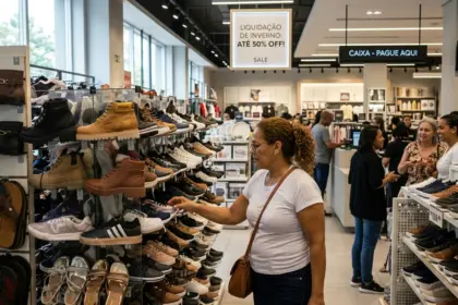Vendas no comércio brasileiro registram alta de 0,5% em junho