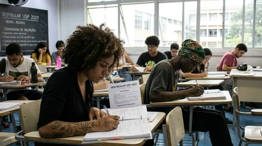 Vestibular 2027 da USP abre inscrições com mudanças no formato da prova Vestibular 2027 da USP abre inscrições com mudanças no formato da prova