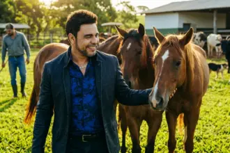 Zezé Di Camargo transforma fazenda em santuário para animais resgatados em Goiás