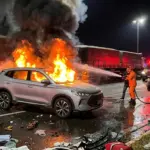 Acidente na Go-020 termina em morte após colisão e incêndio veicular em Goiânia