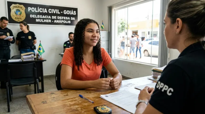 Adolescente grávida de 16 anos é localizada em Anápolis após sumiço com carta de despedida Adolescente grávida de 16 anos é localizada em Anápolis após sumiço com carta de despedida