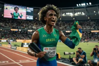 Alison dos Santos conquista o Mundial de Atletismo Ultimate em Budapeste