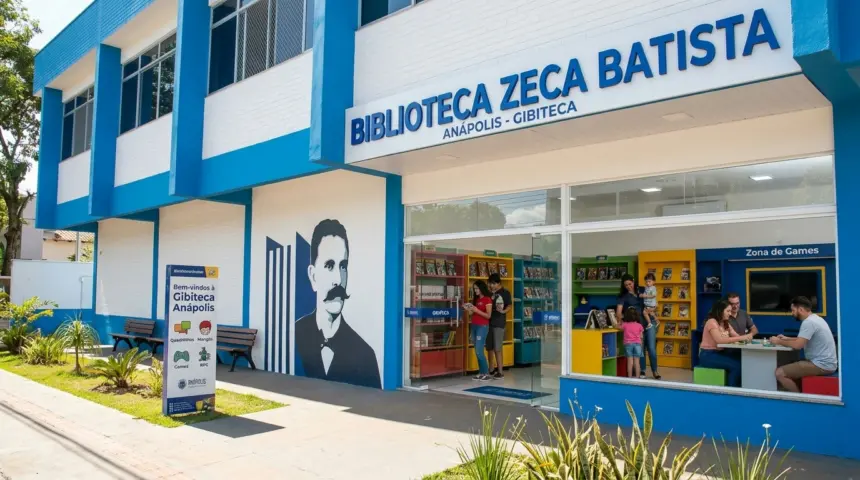 Anápolis inaugura gibiteca na Biblioteca Municipal Zeca Batista