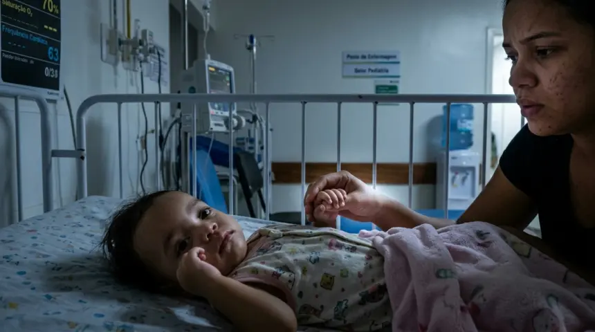 Bebê de oito meses morre após peregrinação por unidades de saúde em Anápolis Bebê de oito meses morre após peregrinação por unidades de saúde em Anápolis