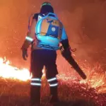 Bombeiros combatem incêndio de grandes proporções em fazenda de Goianésia