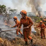 Bombeiros Goianésia atendem três incêndios ao mesmo tempo