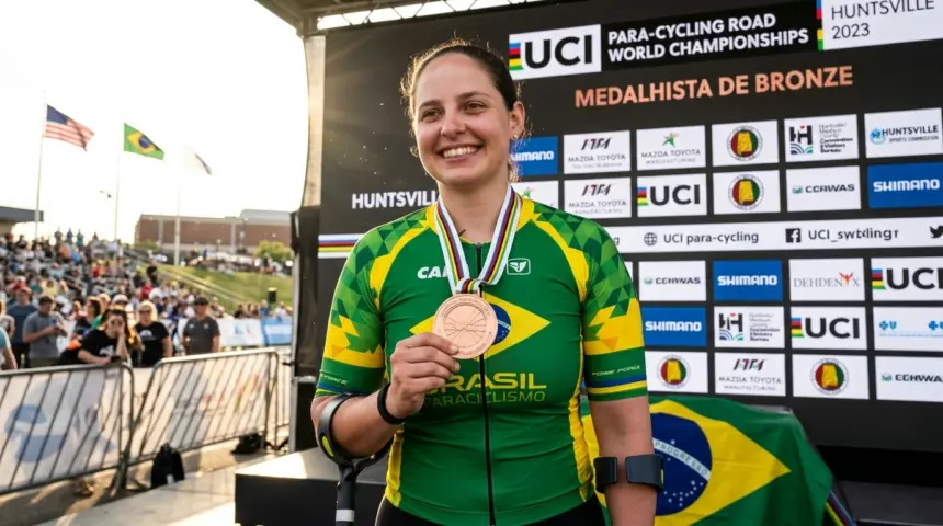 Brasil fecha Mundial de paraciclismo nos EUA com cinco pódios de Victoria, Lauro e Jady Brasil fecha Mundial de paraciclismo nos EUA com cinco pódios de Victoria, Lauro e Jady