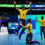 Brasil mantém hegemonia e conquista o heptacampeonato da Copa América de futebol de cegos em SP