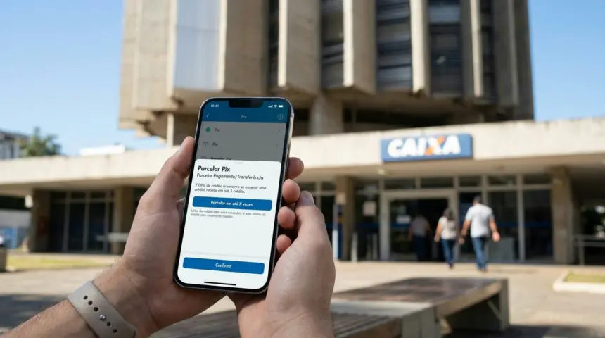 Caixa libera funcionalidade para parcelar pagamentos e transferências via PIX Caixa libera funcionalidade para parcelar pagamentos e transferências via PIX