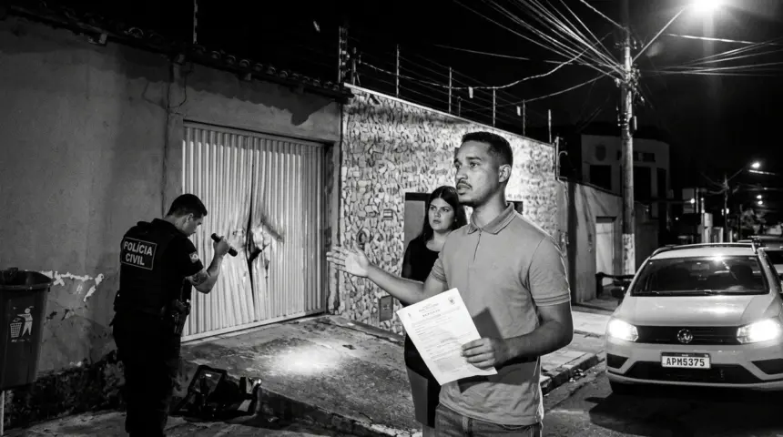 Candidato a deputado estadual denuncia intimidação após ataque à residência em Anápolis