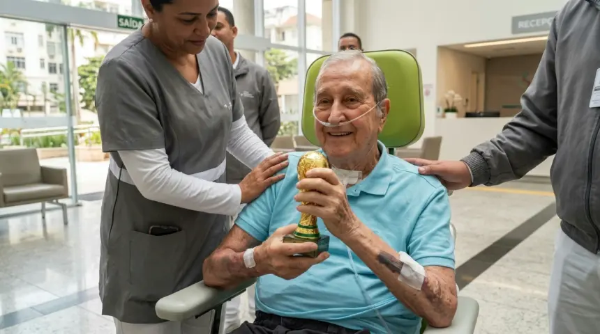 Carlos Alberto Parreira recebe alta hospitalar após tratamento de 80 dias Carlos Alberto Parreira recebe alta hospitalar após tratamento de 80 dias