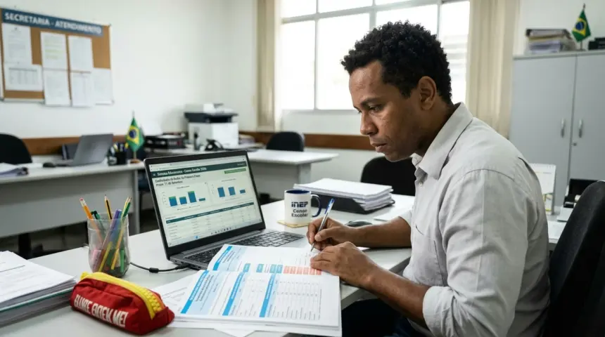 Censo Escolar 2026 permite conferência de dados da primeira etapa até dia 11 Censo Escolar 2026 permite conferência de dados da primeira etapa até dia 11