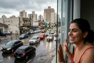 Chuva em Goiânia interrompe onda de calor e traz alívio aos moradores
