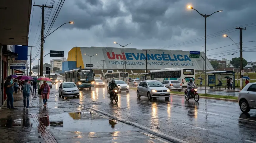 Chuva em Goiás traz alívio térmico após período de calor intenso