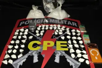 Mais um traficante é retirado das ruas de Goianésia com grande quantidade de drogas