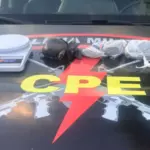 CPE Goianésia prende suspeito de tráfico ao ser pego com cocaína e maconha
