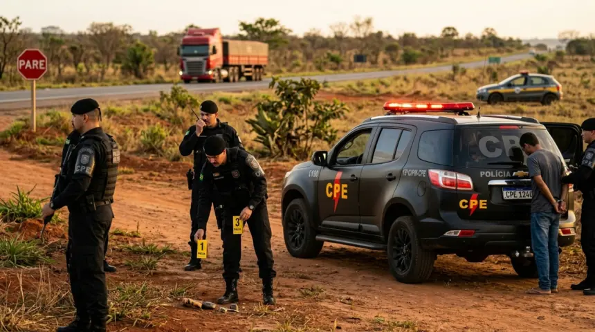 CPE prende um suspeito e fere outro durante confronto ligado a homicídio em Anápolis CPE prende um suspeito e fere outro durante confronto ligado a homicídio em Anápolis