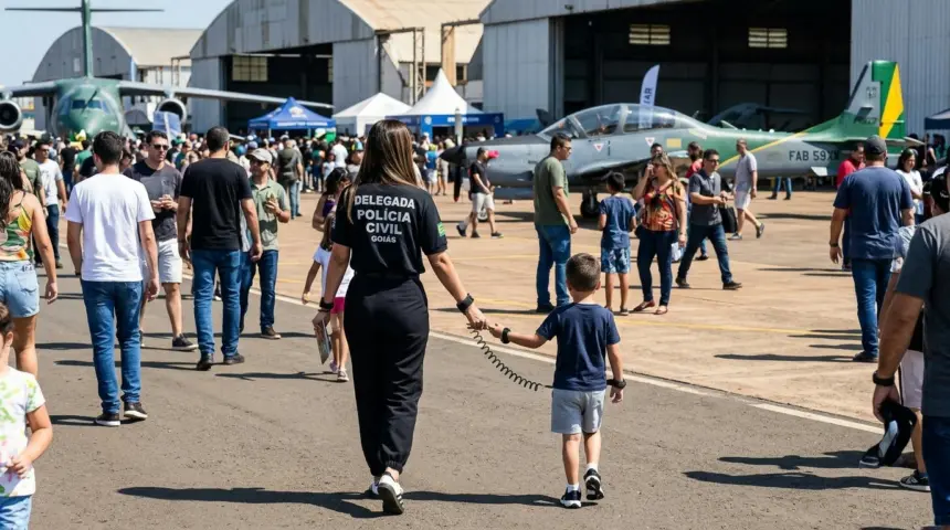 Delegada alerta sobre segurança de crianças em eventos com grande público