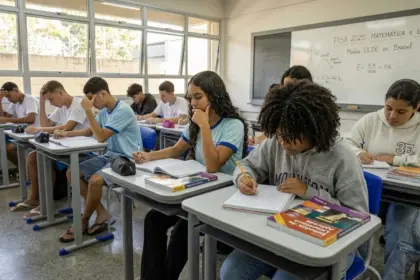 Desempenho escolar no Brasil revela estagnação apesar da aproximação com média da OCDE