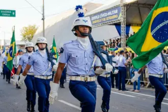 Desfiles de 7 de setembro em Anápolis e Goiânia reúnem tropas e estudantes