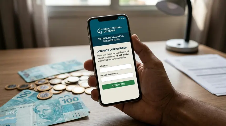 Dinheiro esquecido em bancos atinge R$ 5,65 bilhões em julho