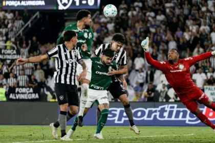 Empate entre Botafogo e Palmeiras consolida Flamengo na liderança do Brasileirão