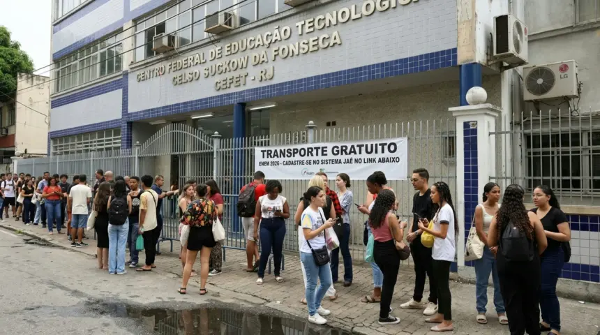 Enem 2026 garante transporte gratuito para estudantes no Rio de Janeiro Enem 2026 garante transporte gratuito para estudantes no Rio de Janeiro
