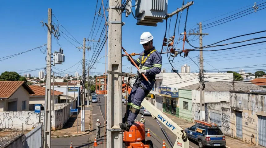 Equatorial Goiás anuncia interrupção programada de energia em Anápolis e Goiânia