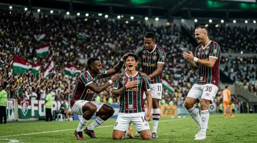 Fluminense vence Platense e conquista vantagem nas quartas da Libertadores Fluminense vence Platense e conquista vantagem nas quartas da Libertadores