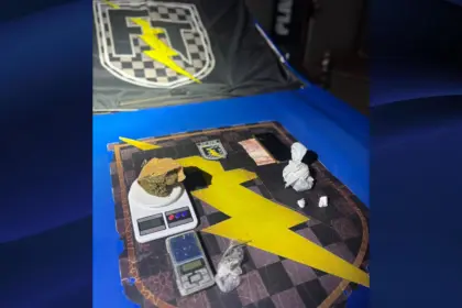 Força Tática Goianésia prende suspeito de tráfico com 150 gramas de drogas no Bairro Amigo