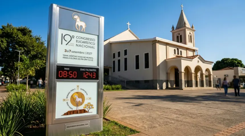Goiânia inicia contagem regressiva para o 19º Congresso Eucarístico Nacional