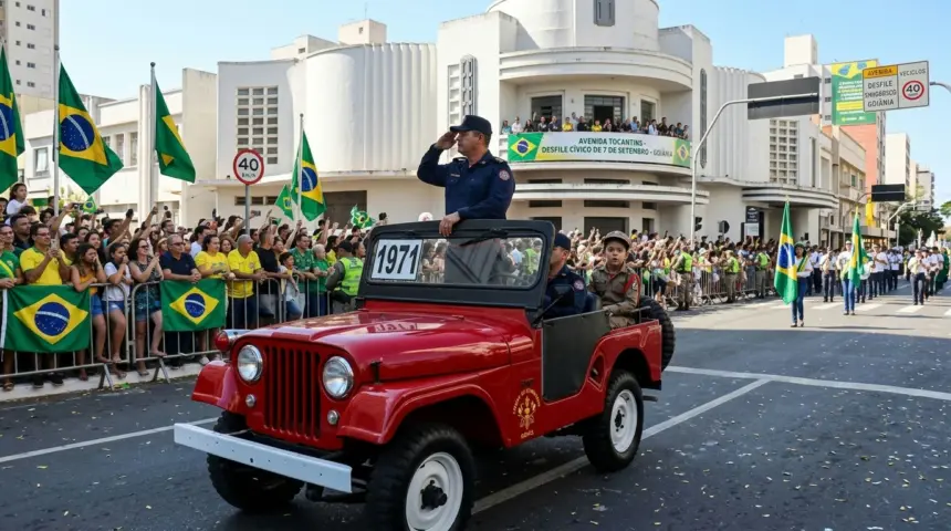 Goiânia organiza desfile de 7 de Setembro com bloqueios no trânsito do centro
