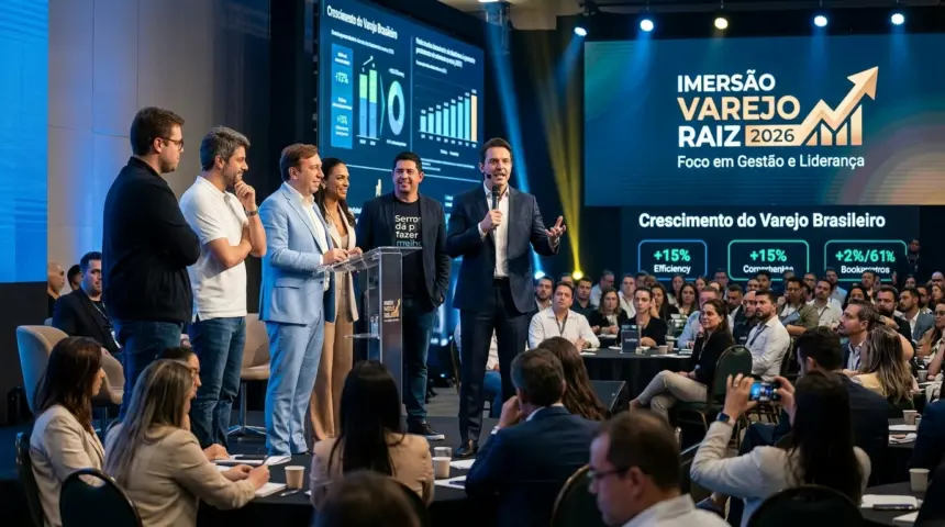 Goiânia sedia Imersão Varejo Raiz 2026 com foco em gestão e liderança