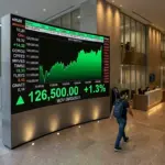 Ibovespa registra alta expressiva e alcança maior patamar em quatro meses