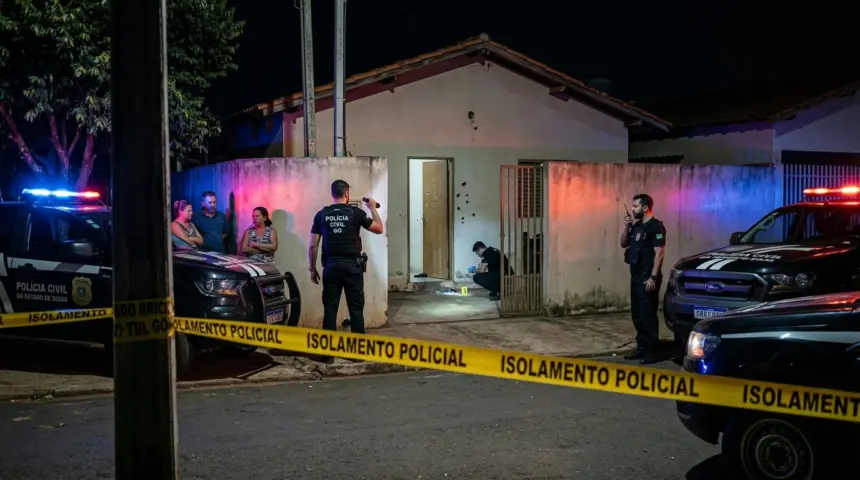 Jovem de 24 anos é executado a tiros após invasão domiciliar em Anápolis
