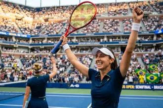 Luisa Stefani busca vaga na final do US Open e projeta ascensão no ranking mundial