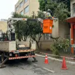 Manutenção na rede elétrica causa interdição em trecho central de Anápolis