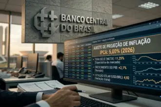 Mercado financeiro ajusta projeção da inflação para 5% em 2026