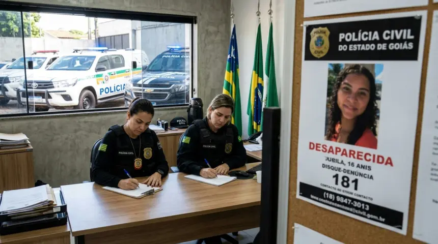 Polícia investiga sumiço de adolescente grávida que deixou carta de despedida em Anápolis Polícia investiga sumiço de adolescente grávida que deixou carta de despedida em Anápolis