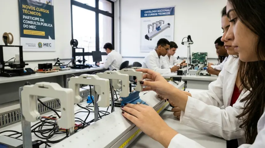 Prazo para participar da consulta pública sobre o novo catálogo de cursos técnicos encerra nesta quarta-feira Prazo para participar da consulta pública sobre o novo catálogo de cursos técnicos encerra nesta quarta-feira