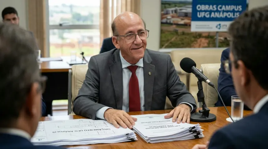 Rubens Otoni viabiliza 10 milhões de reais para campus da UFG em Anápolis
