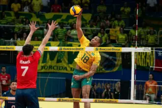 Seleção brasileira de vôlei supera o Chile por 3 a 0 na abertura do Sul-americano