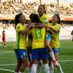 Seleção brasileira feminina sub-20 garante vaga antecipada nas oitavas do mundial