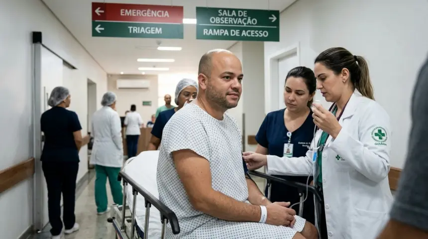 Subsecretário da segurança pública de Goiás é hospitalizado após mal-estar em Goiânia